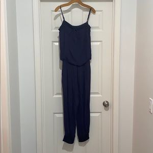 Navy romper medium